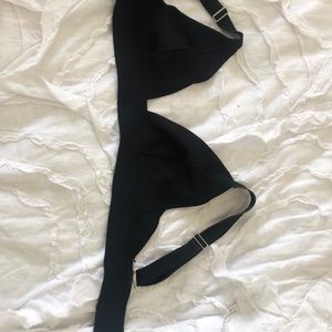 H&M Swim Suit Top Black (Size: US 10/ EUR 40)